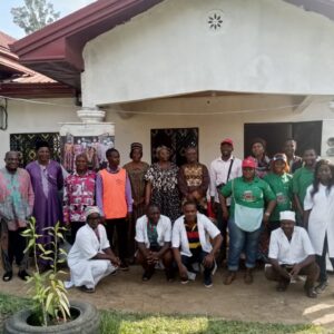 Health as a  Christmas gift in Ebolebola.